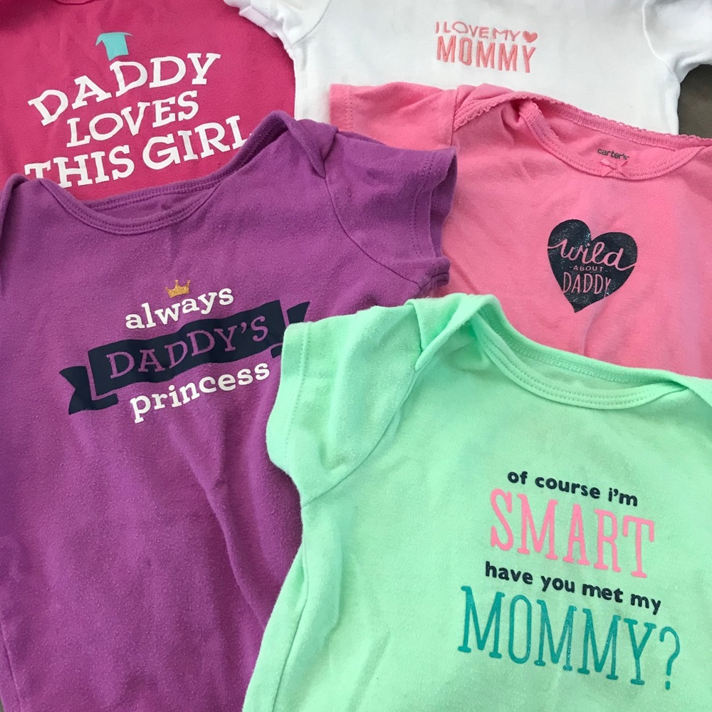 Carter's onesies